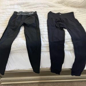 2 pairs of Gymshark Leggings